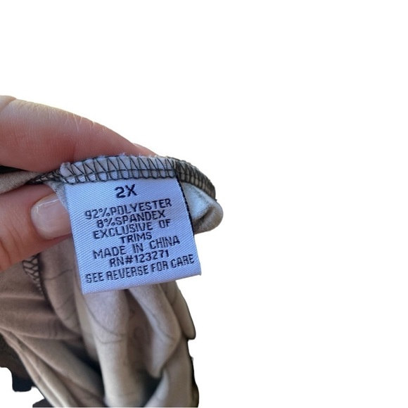 Forever 21 PLUS SIZE Camouflage Short Sleeve Dress I Size: 2X - Picture 8 of 9